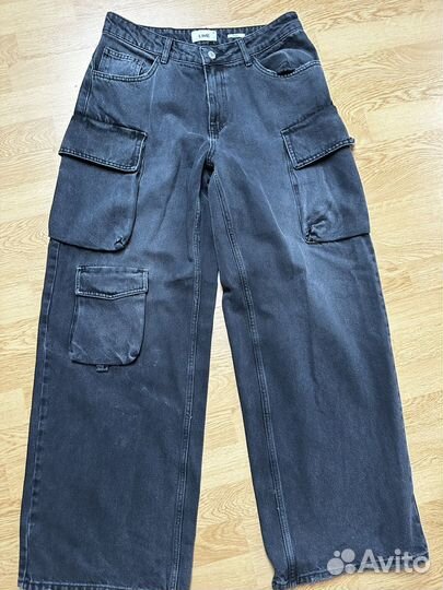 Джинсы карго lime