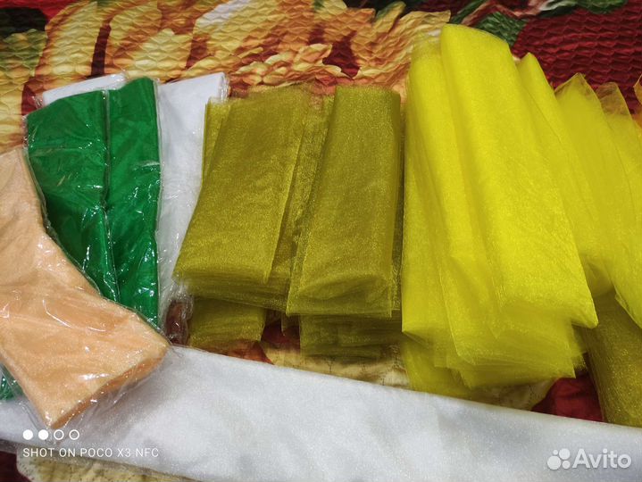 Органза для оформления праздников