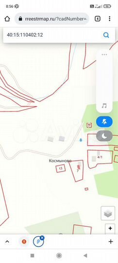 Участок 9,8 га (СНТ, ДНП)