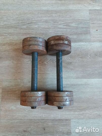 Гантели разборные бу