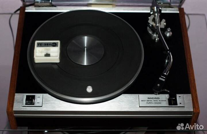 Пр-ль винила Micro Seiki MR-322 + Sanyo MG-38