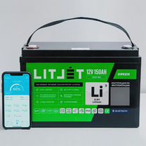 Litjet green Тяговый аккумулятор глубокого цикла 1