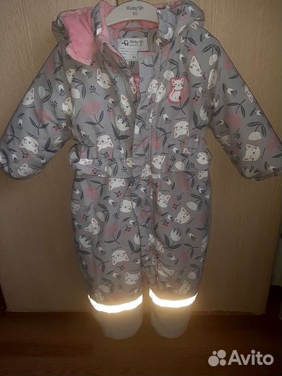 Зимний комбинезон для девочки