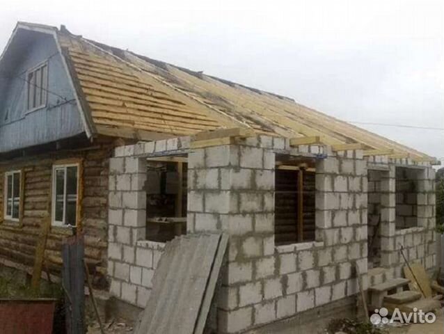 Фото пристроек к дому из блоков