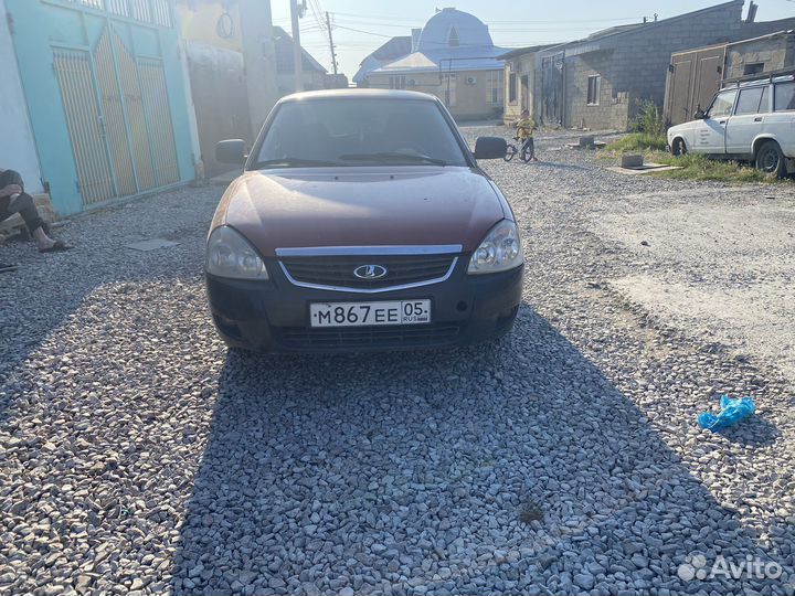 Бампер передний priora