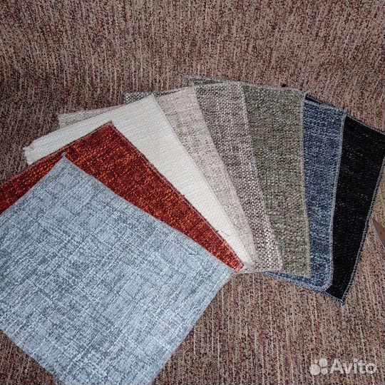 Отрезы мебельной ткани пакетом 21шт. для декупажа