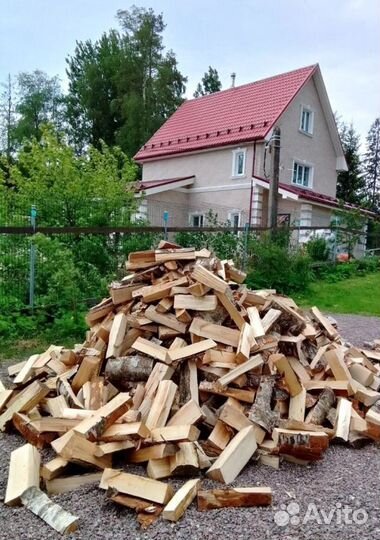 Дрова колотые Осина