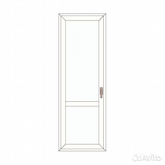 Окно пластиковое шестикамерное