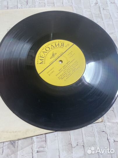 Виниловая пластинка Эдит Пьеха