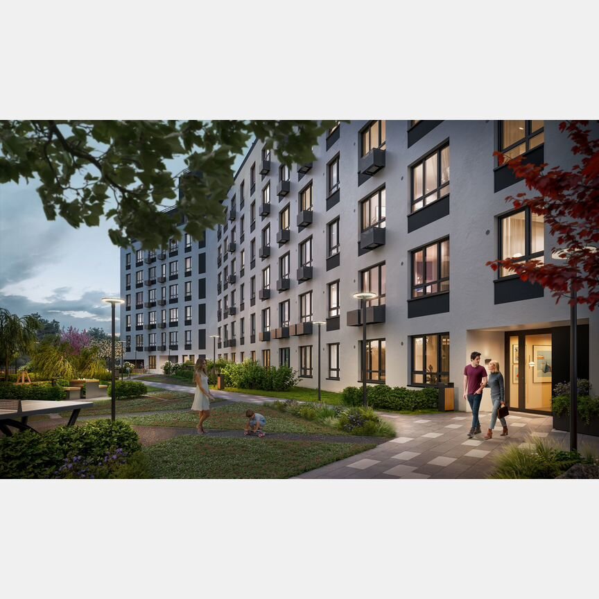 1-к. квартира, 44,3 м², 5/9 эт.