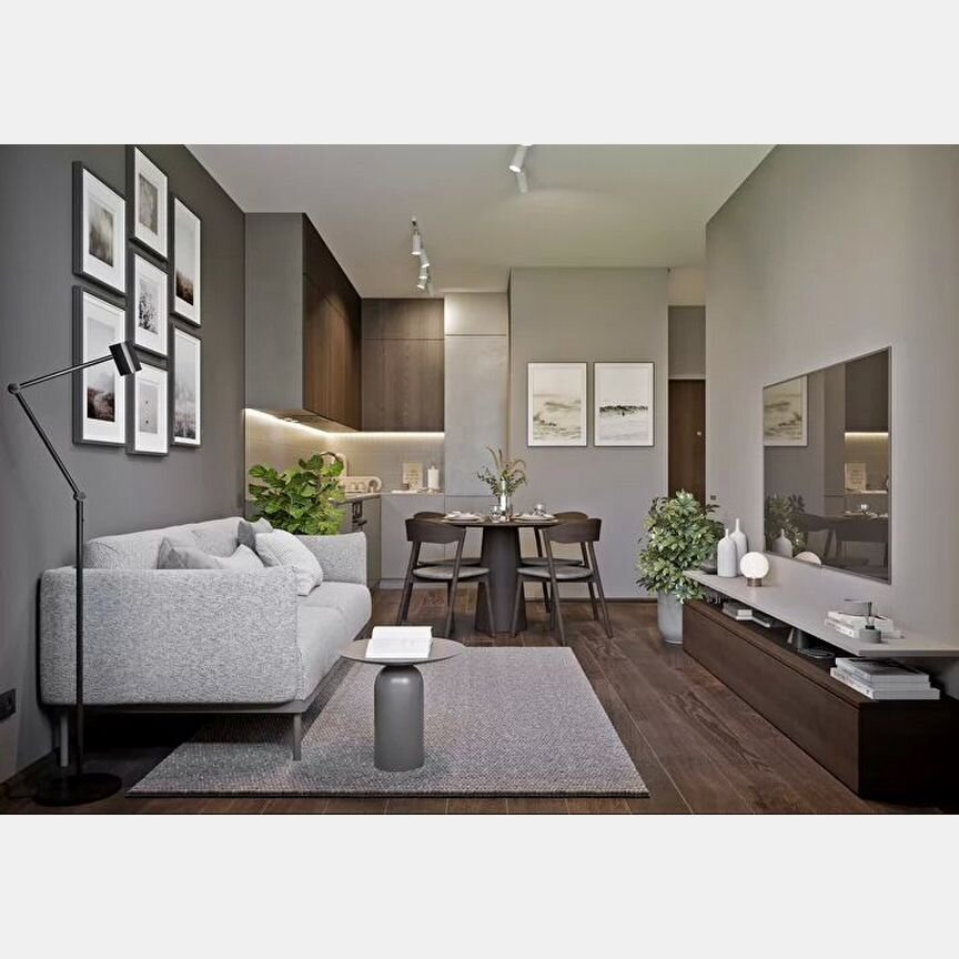 1-к. квартира, 34,9 м², 1/5 эт.