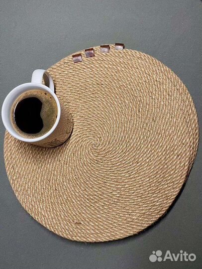 Салфетка сервировочная из джута