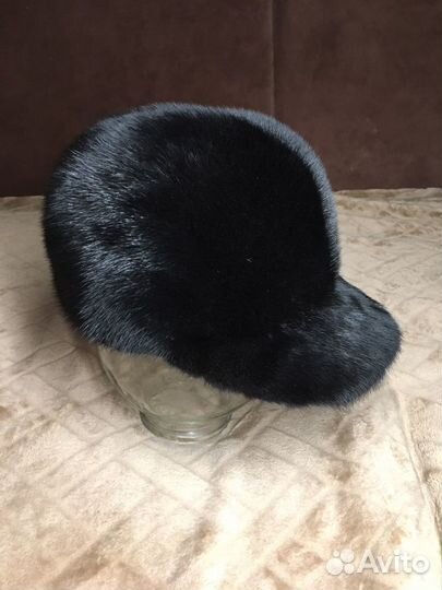 Меховая мужская кепка