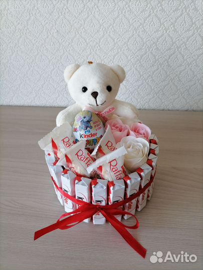 Торт киндер с мишкой