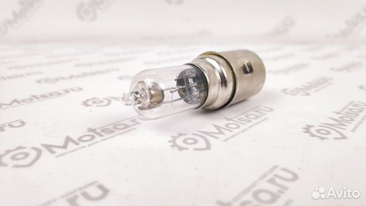 Лампа 12В 35/35Вт галог.фарн.2х контакт.(тип bа20d