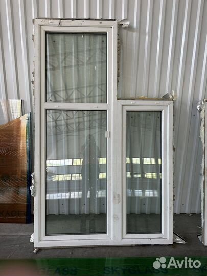Окна пластиковые бу и балконные двери