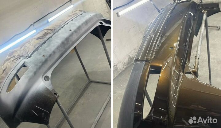 Ремонт и покраска бампера, замена бампера на Jeep