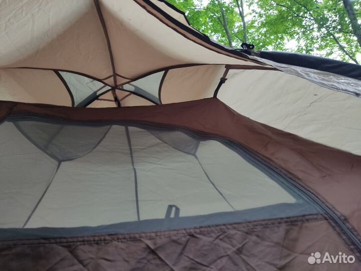 Палатка немецкая 3 местная, двухслойная