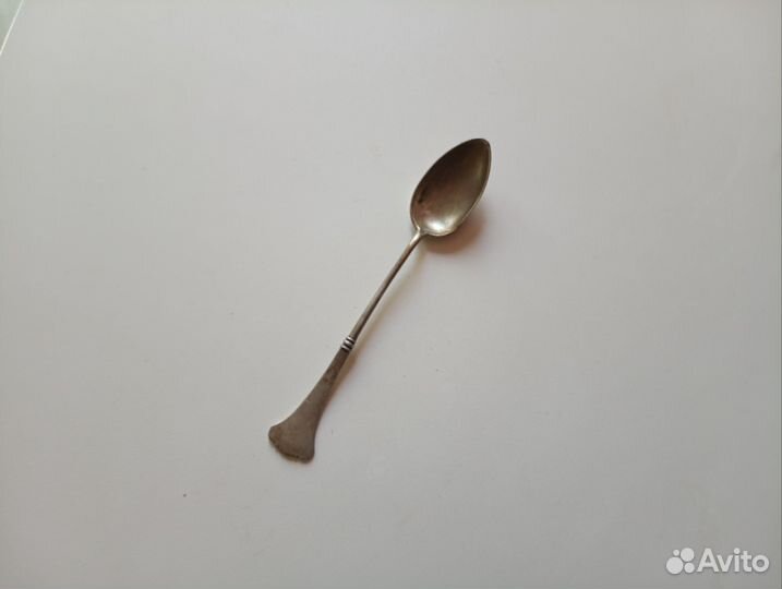 Серебряная чайная ложка 84 проба винтаж 28 грамм