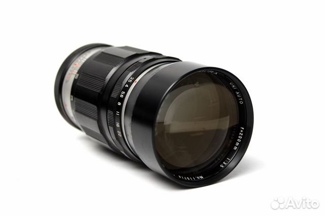 Super Komura 200mm f3.5 байонет Minolta MD/SR
