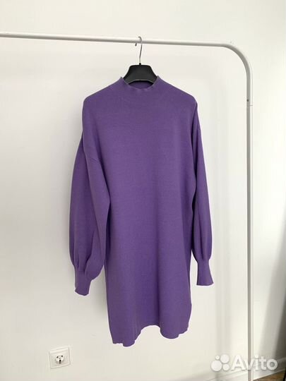 Платье фиолетовое Bershka xs