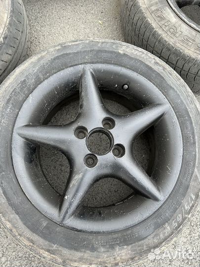Литые диски r14 ваз, с резиной