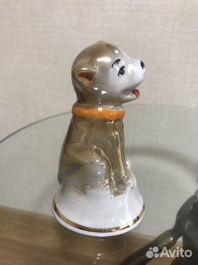 Статуэтка фарфоровая собаки офз