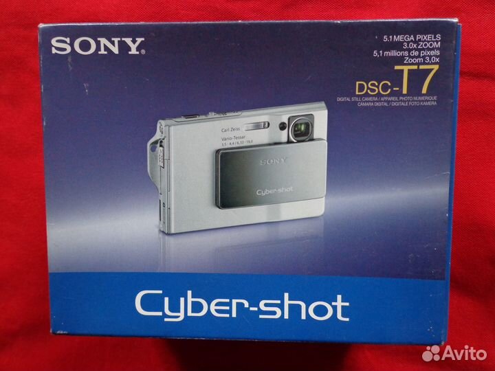 Фотоаппарат Sony DSC-T7 CyberShot