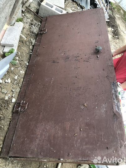 Дверь входная железная бу