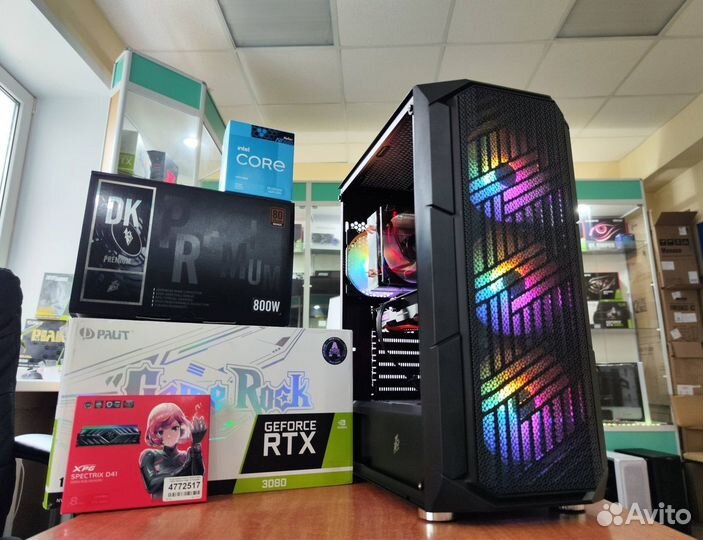 Для игр на ультра/ Core i5-10400f/ RTX3060 12Gb
