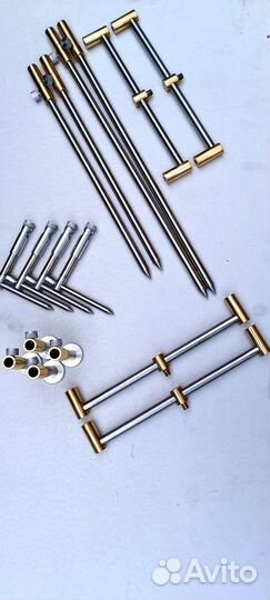 Комплект бузбаров со стойками на 2 и 4 удилища