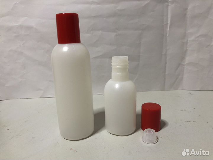 Бутылка пластик 50, 100, 200 и 1000 мл