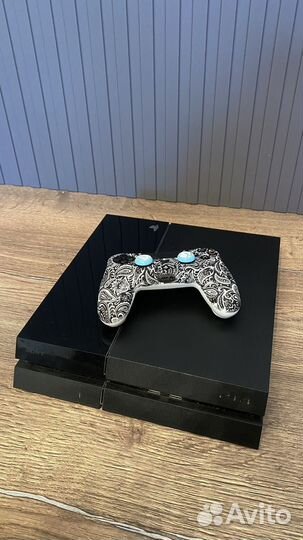 Игровая приставка ps4 fat 1tb