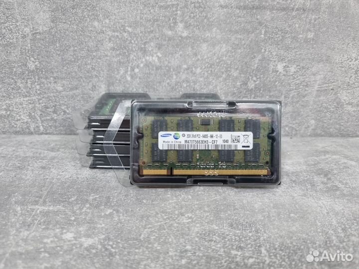 Оперативная память SO-dimm Samsung 2 гб DDR2