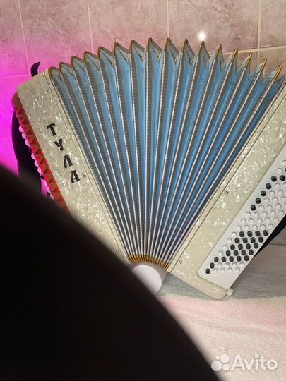 Тульский Белый баян. Золотая решётка. Бн 39