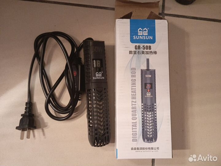 Нагреватель для аквариума sunsun 50W