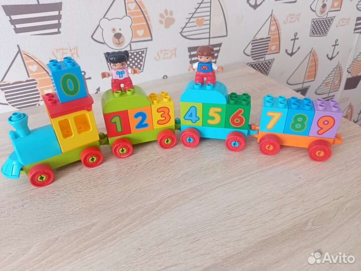 Lego дупло паровозик