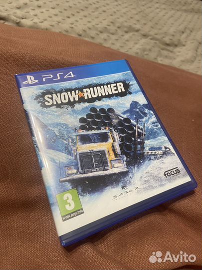 Snowrunner ps4 диск