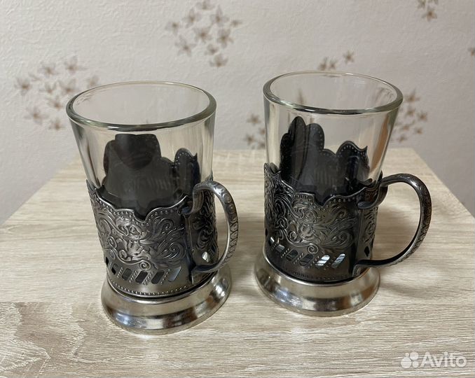 Подстаканник и стакан ржд