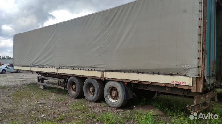 Полуприцеп тентованный Kogel SN24, 1999