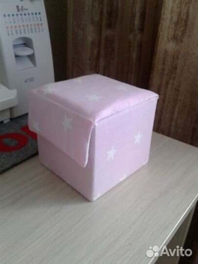 Коробка текстильная для подарка