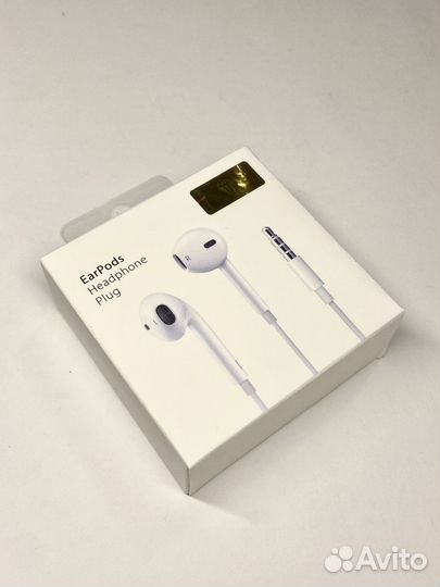 Гарнитура проводная EarPods (jack 3.5 orig)