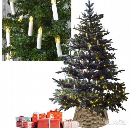 Свечи на елку/ гирлянда