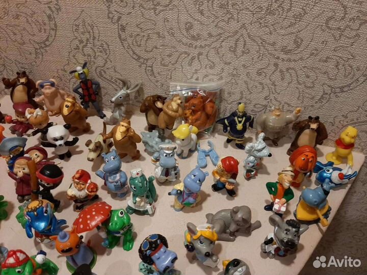 Киндер игрушки разные