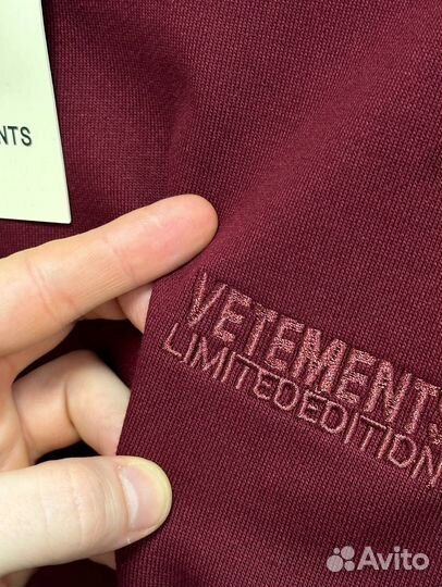 Худи Lux Vetements Limited Edition