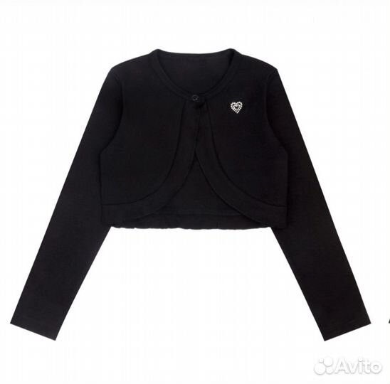 Гимнастический купальник с юбкой и балеро 92 98