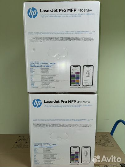 Новое мфу hp 4103 fdw