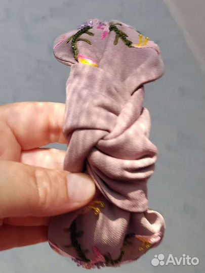 Ободок для волос ручной работы