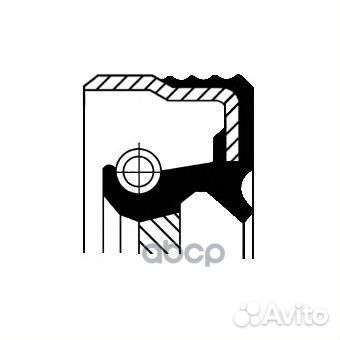 Сальник коленвала 105x125x13 ACM Deutz 12019078B