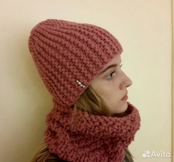 Вязаный гарнитур